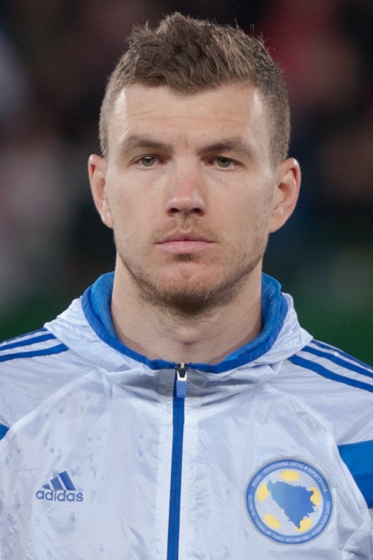 Bosnia and Herzegovina forward Edin Dzeko ahead of Switzerland vs Bosnia at World Cup 2026