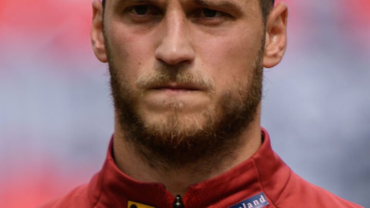 Austria forward Marko Arnautovic, who scored the winning penalty against Jordan at World Cup 2026