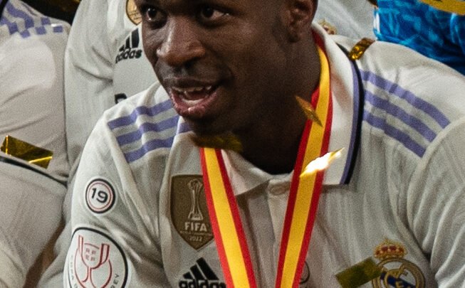 Brazil forward Vinicius Junior at World Cup 2026