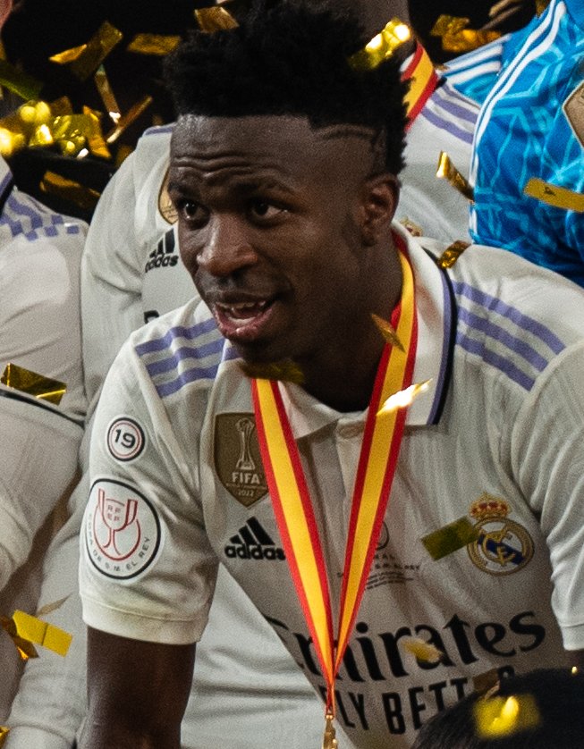 Brazil forward Vinicius Junior at World Cup 2026