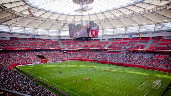 BC Place in Vancouver, a World Cup 2026 venue