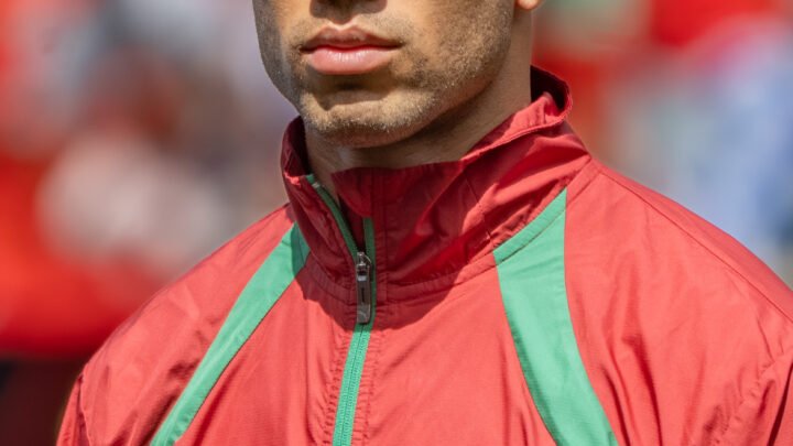Morocco defender Achraf Hakimi ahead of Scotland vs Morocco at World Cup 2026