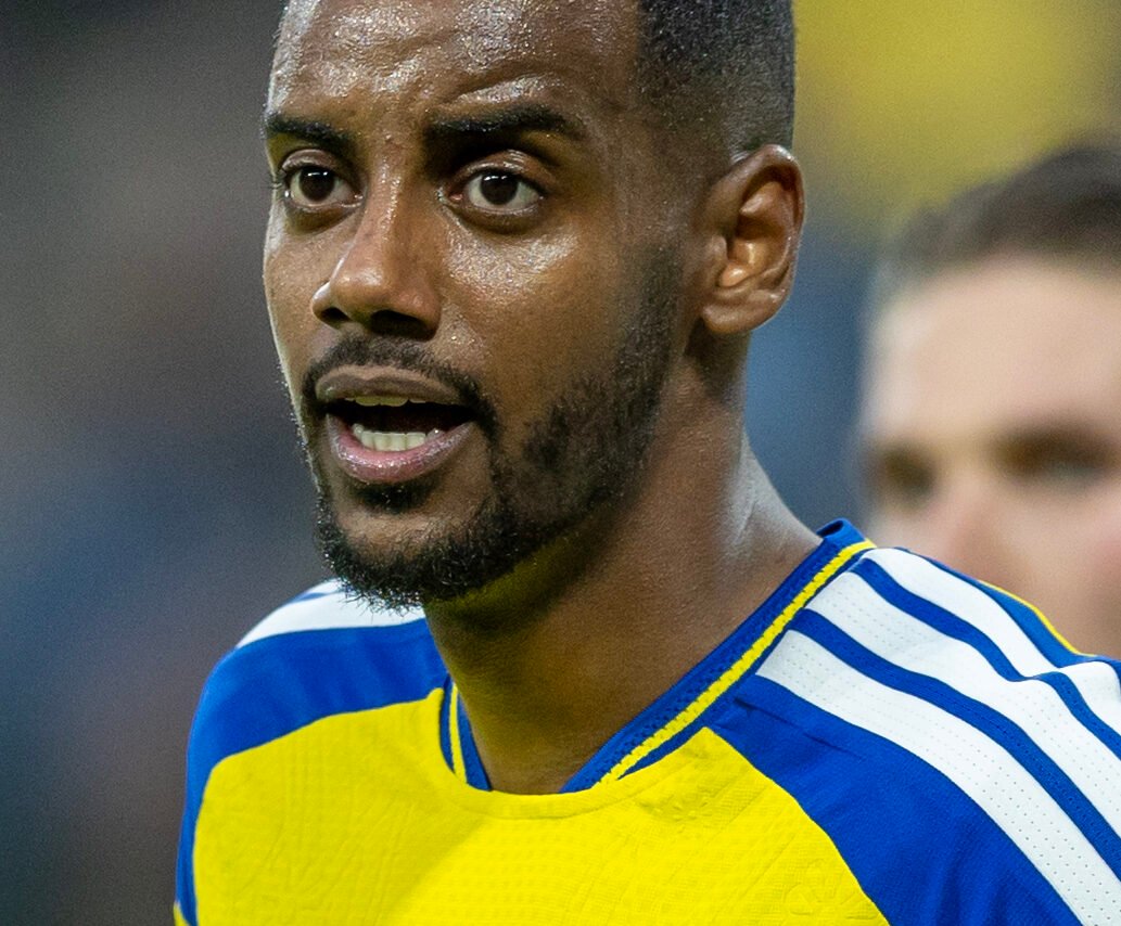 Sweden striker Alexander Isak at World Cup 2026