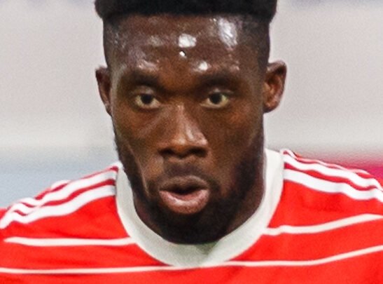 Canada's Alphonso Davies at World Cup 2026