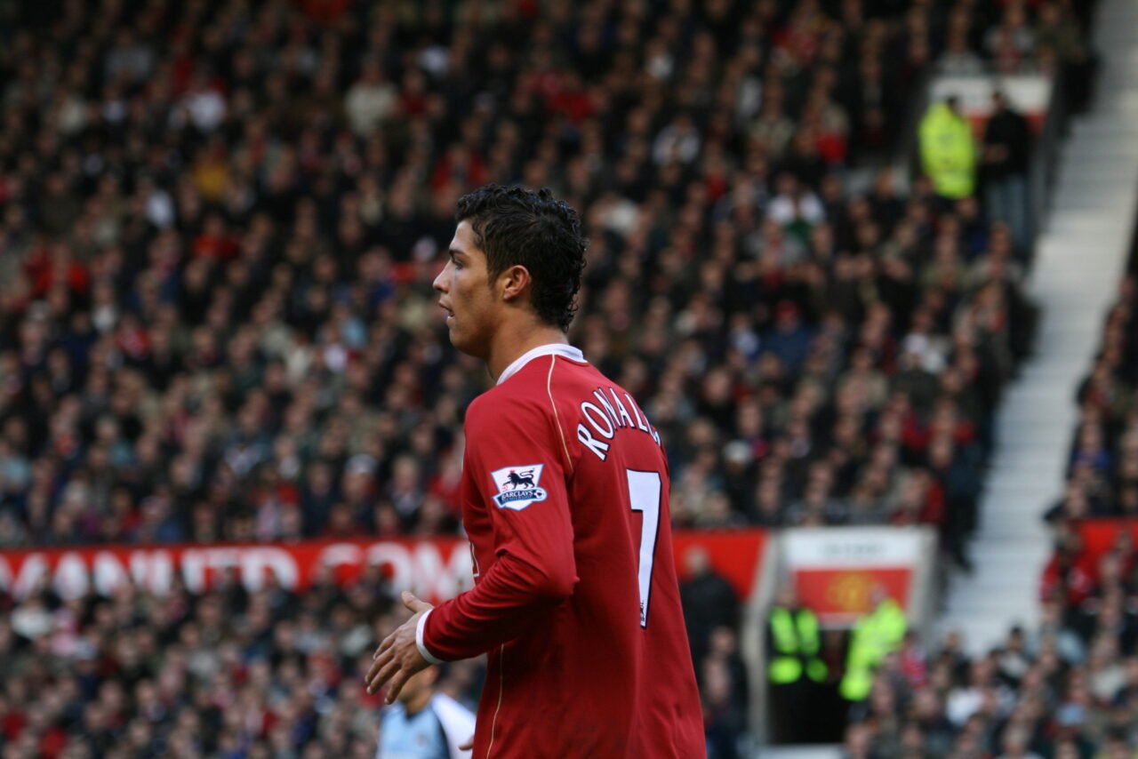 Cristiano Ronaldo, who scored twice for Portugal against Uzbekistan at World Cup 2026