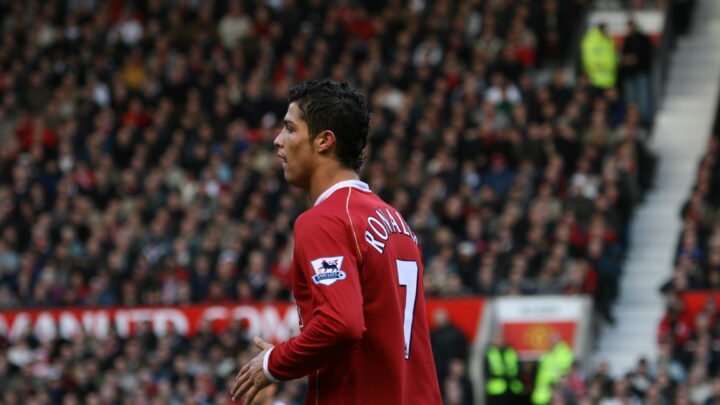 Cristiano Ronaldo, who scored twice for Portugal against Uzbekistan at World Cup 2026