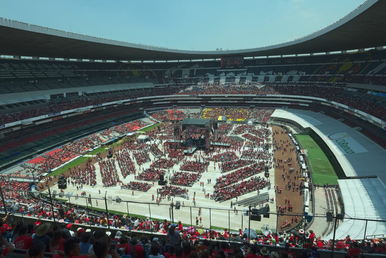 Estadio Azteca in Mexico City, venue for Mexico vs South Africa at World Cup 2026