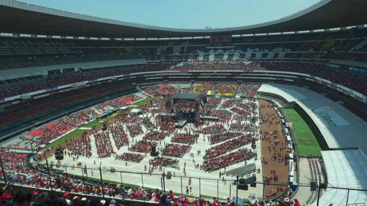 Estadio Azteca in Mexico City, venue for Mexico vs South Africa at World Cup 2026