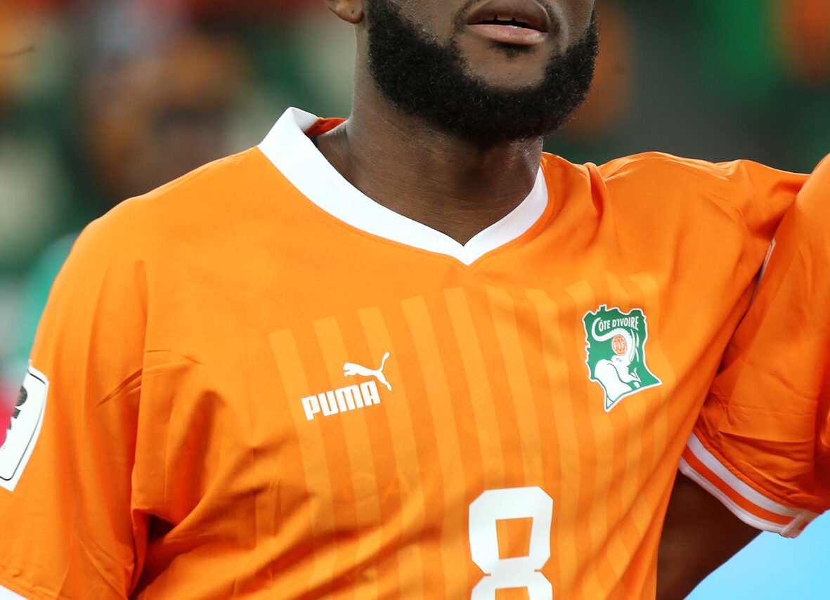 Cote d'Ivoire captain Franck Kessie at the Germany vs Cote d'Ivoire World Cup 2026 match