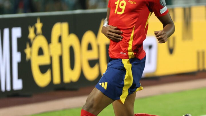 Spain winger Lamine Yamal ahead of the World Cup 2026 Group H match against Saudi Arabia