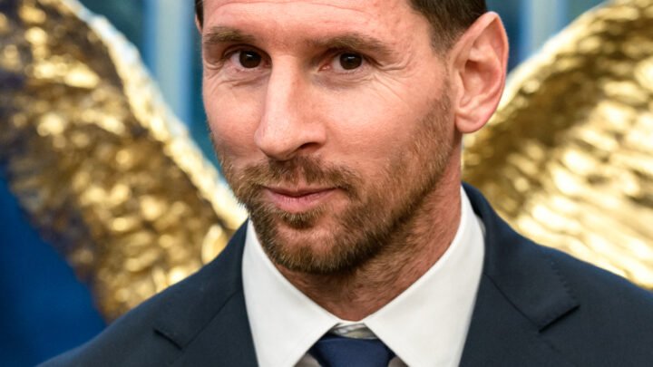 Argentina captain Lionel Messi, who scored a hat-trick against Algeria at World Cup 2026