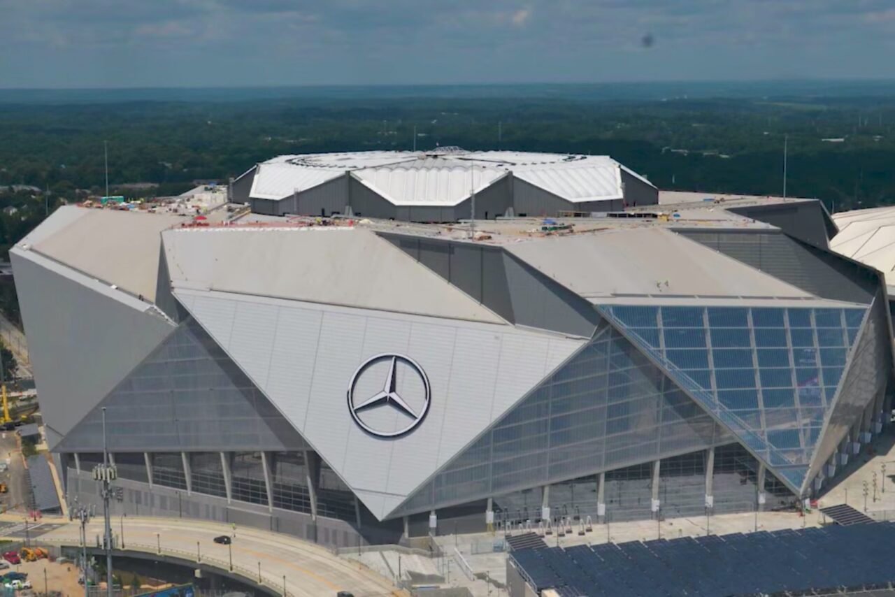 Mercedes-Benz Stadium in Atlanta, venue for Spain vs Cabo Verde at World Cup 2026