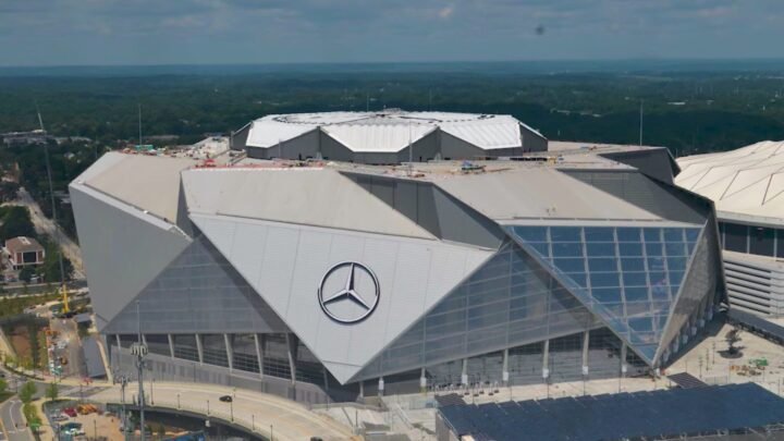 Mercedes-Benz Stadium in Atlanta, venue for Spain vs Cabo Verde at World Cup 2026