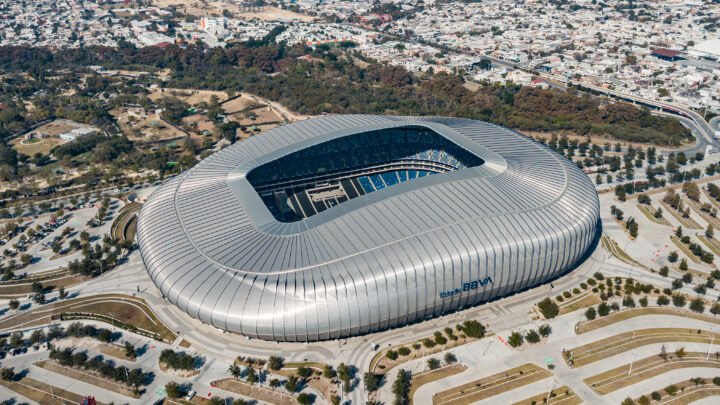Estadio BBVA in Monterrey, venue for Sweden vs Tunisia at World Cup 2026