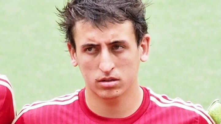 Spain forward Mikel Oyarzabal, scorer of two goals against Saudi Arabia at World Cup 2026