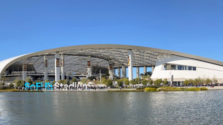 SoFi Stadium in Inglewood, venue for USA vs Paraguay at World Cup 2026