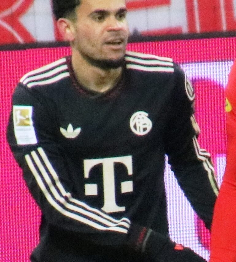 Luis Diaz ahead of the World Cup 2026 Group K match against DR Congo