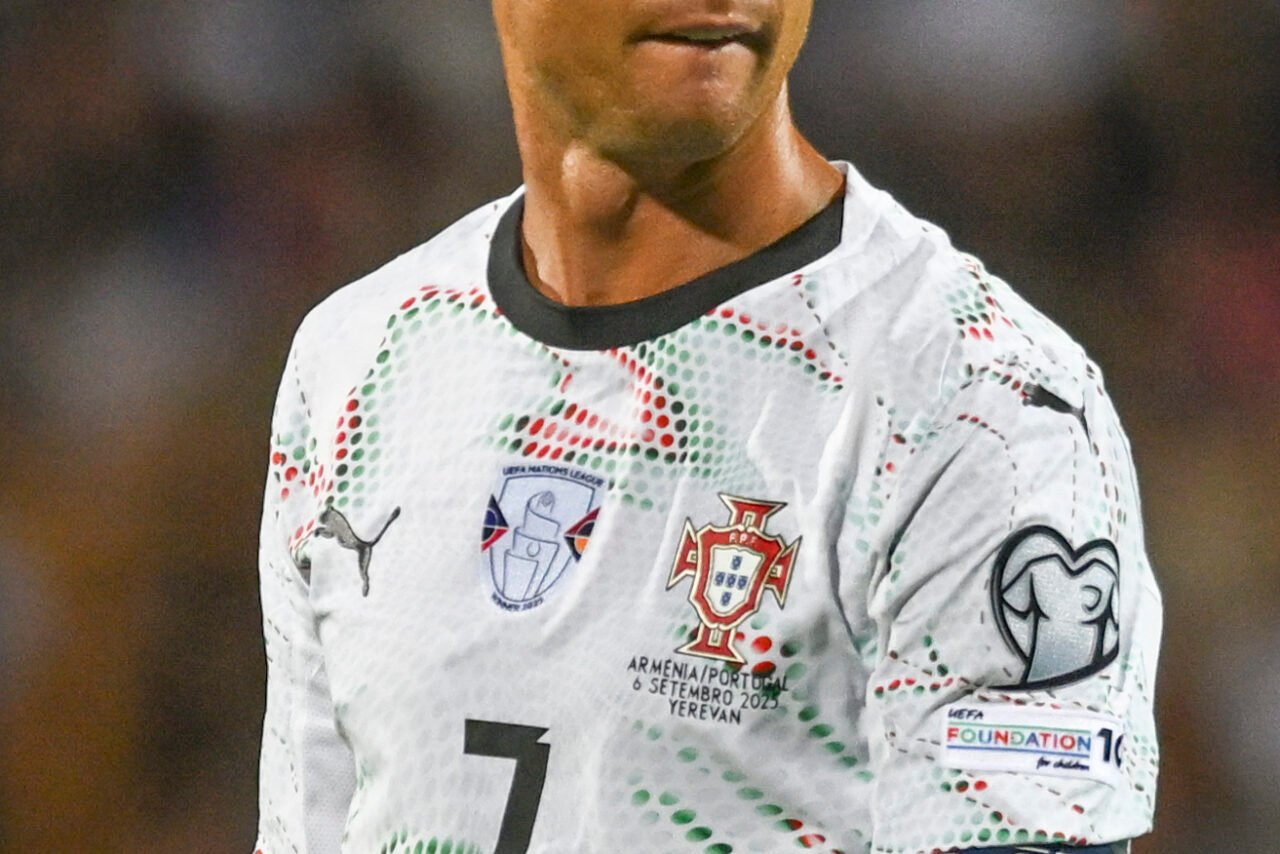 Cristiano Ronaldo ahead of the World Cup 2026 Group K match against Uzbekistan