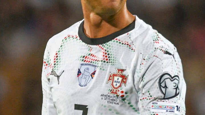 Cristiano Ronaldo ahead of the World Cup 2026 Group K match against Uzbekistan